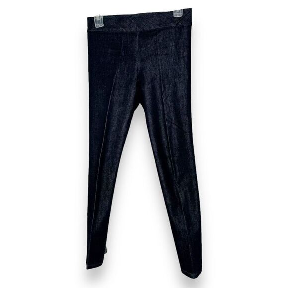 The Row Blue Denim Slim Trouser Pants Cotton Elastic Waist Women’s Size XS - Picture 4 of 15